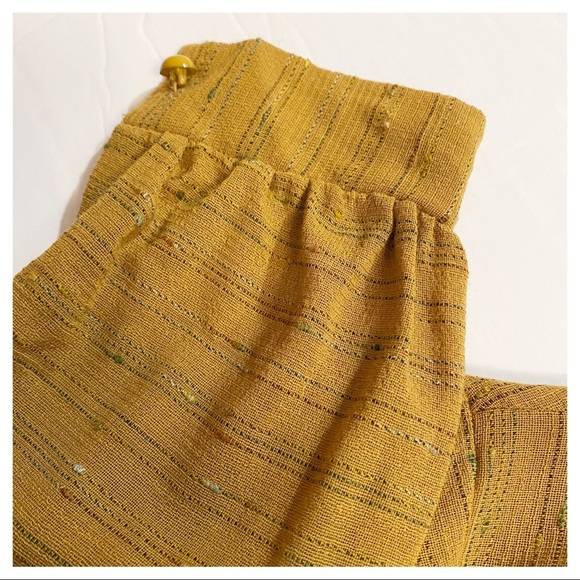 VINTAGE - GOLDEN DELIGHT DAY DRESS sz. 44 - Picture 8 of 9